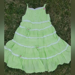 Sz 4T Girls Dress by designer Kate Mack